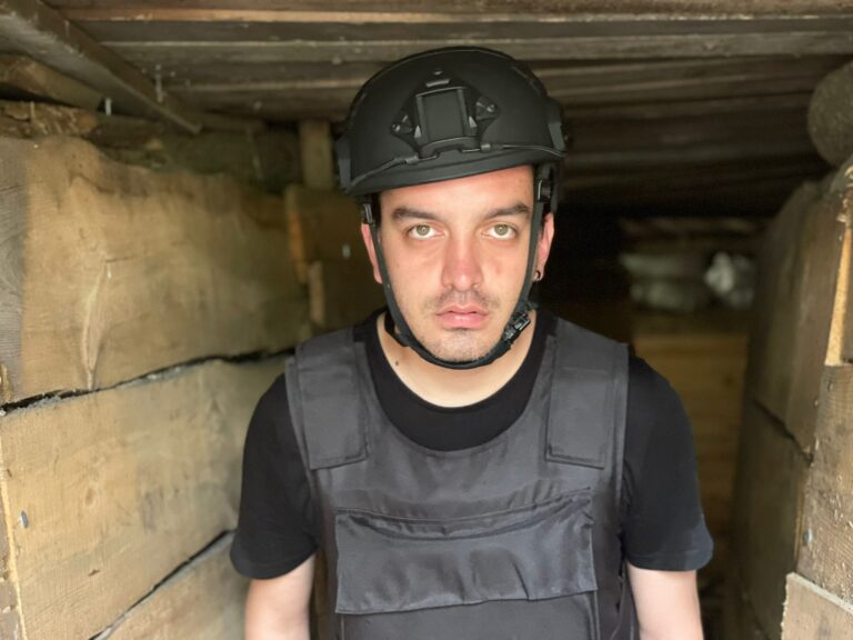 Juan Vallejos, el único periodista en la Frontera de Rusia – Ucrania